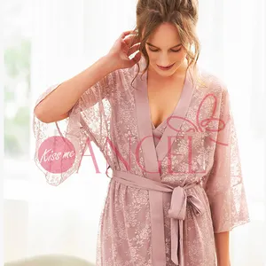 KISS ME ANGEL spring and summer european style new ice silk pajamas female beautiful back sling sexy mature sleepwear for women