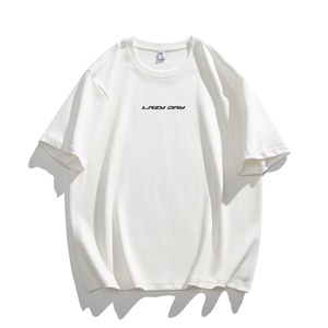 Camiseta de Manga Corta para Hombre, Marca Americana de Moda, para Camping, Verano, Holgada, de Poliéster/Algodón, Secado Rápido, Transpirable - Product Image 5