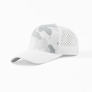 Casquette de sport noire personnalisée à 5 panneaux avec visière, coupe classique, haut de gamme, en mousse et maille, style trucker - Product Image 6