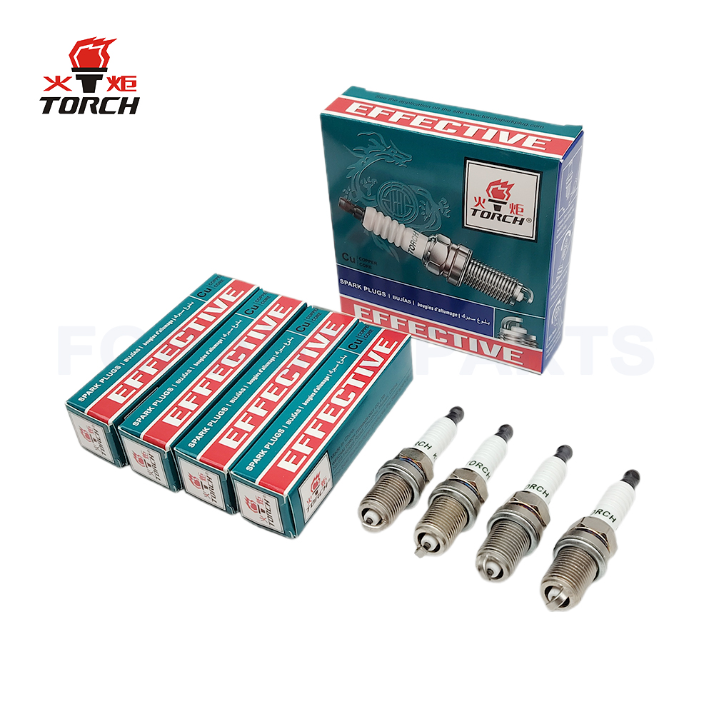 K5RTC-11 TORCH Spark Plug Replace for NGK BKR5E-11for CHAMPION 8071 OE013 for DENSO K16PR-U11for Bosch FR8DCX+ FR8DCX FR8DX