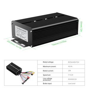 ชุดมอเตอร์ฮับไร้แปรงถ่าน 48V 2000W กันน้ำมาตรฐาน IP65 จากสหราชอาณาจักร สำหรับแปลงจักรยานไฟฟ้าขนาด 26 นิ้ว ขับเคลื่อนล้อหลัง พร้อมจอ LCD และโครงสแตนเลส - Product Image 4