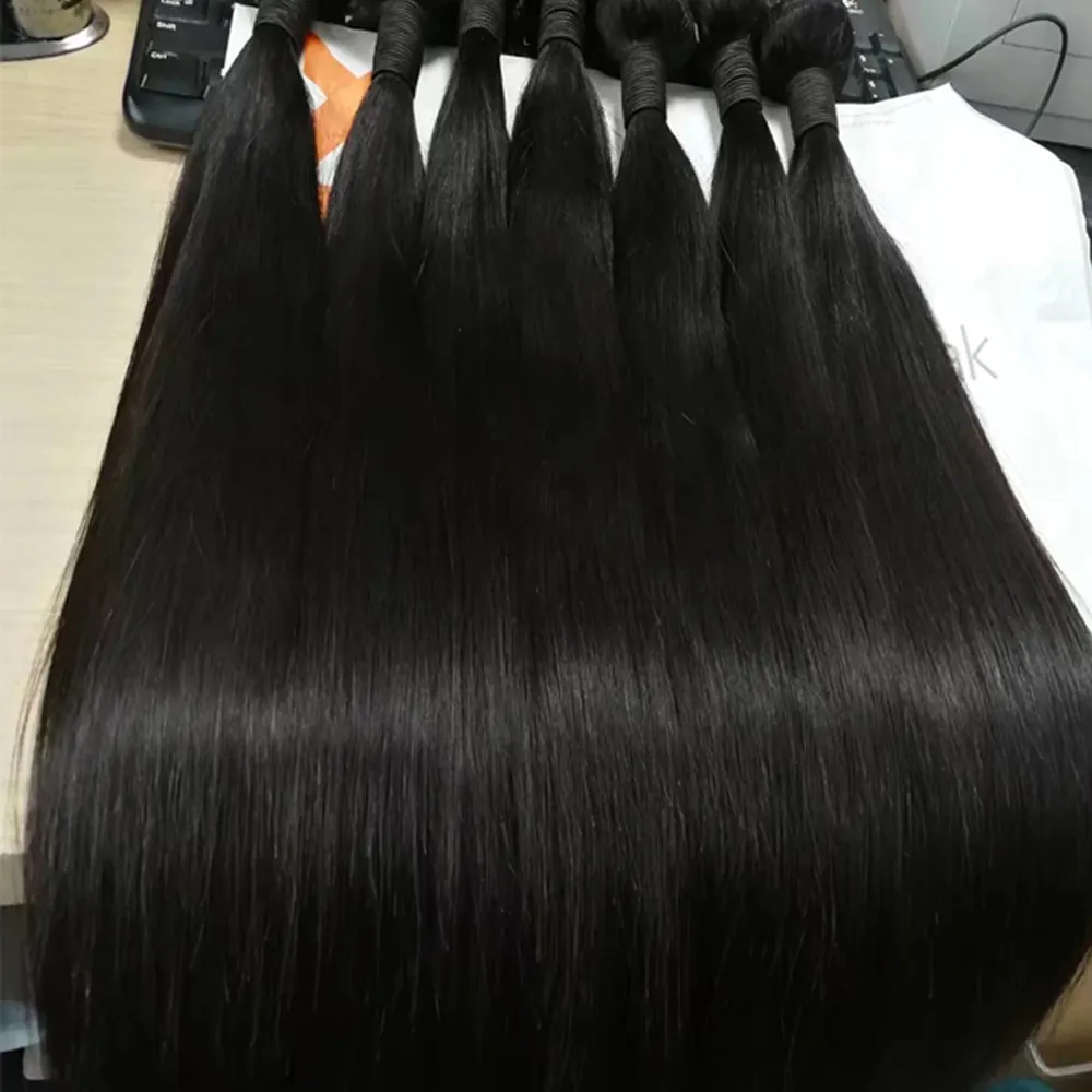 Xuchang Hair Vendor Wholesale Price Brazilian Hair Bundles Straight Brazilian Virgin Human Hair Bundles