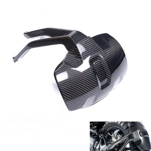 Garde-boue arrière en fibre de carbone sèche 3K pour moto Dual Sport, garantie 180 jours pour R1300GS 2023 2024, adaptable - Product Image 1