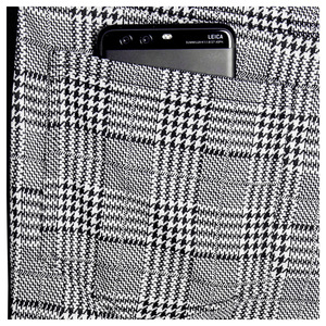 Factory Price Low MOQ <strong>Mens</strong> Plaid <strong>Pants</strong> Slim Tapered Fit Casual Stretch Flat-Front Expandable Waist <strong>Checkered</strong> Dress <strong>Pants</strong> - Product Image 6