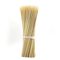 Brochettes en bambou naturel de qualité supérieure, écologiques, de différentes longueurs, pour aliments, emballage pratique, outils de barbecue