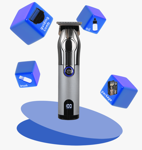 2024新しいプロの高耐久性ヘアサロン専用オイルヘッドカービング電気バリカン防水トリマー - Product Image 2