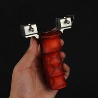 Grande fronde de chasse en acier inoxydable, Offre Spéciale, gode de haute qualité, en bois, pour la chasse