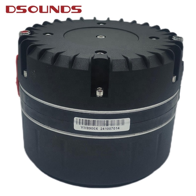 Midrange Drier with Dual Voice Coil 3.5 Inch Voice Coile 200Wrms 2" Throat Mid Range Speaker Pro Audio Speaker Midrange Speakers