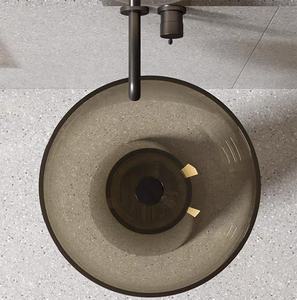 Fabricant d'usine Vente de production Beau lavabo Surface solide Lavabos de salle de bains Lavabo de salle de bains <span class=keywords><strong>en</strong></span> résine - Product Image 4