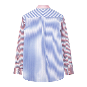 <span class=keywords><strong>Camicia</strong></span> in cotone elasticizzato a maniche lunghe da uomo alla moda - Product Image 2