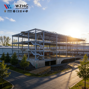 Système structurel optimisé en acier haute performance pour bâtiments de stationnement, compatible avec les charges de véhicules lourds et les camions, de qualité commerciale - Product Image 1