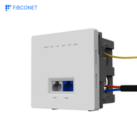 Kualitas tinggi tertanam 86 tipe ONTGPON Enterprise Campus Gigabit Panel ONU 1GE 1pot jaringan optik Unit wajah