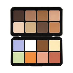 Maquillaje facial 16 Color Contorno Cobertura completa Pigmento <span class=keywords><strong>Corrector</strong></span> Maquillaje Mate Crema impermeable Paleta de <span class=keywords><strong>corrector</strong></span> vegano - Product Image 4