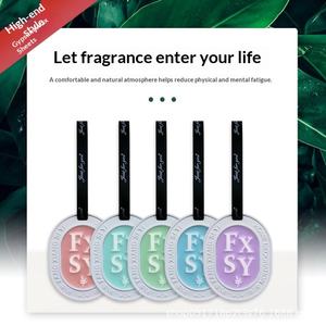 Pièces de cire d'aromathérapie solides, désodorisants avec parfum de gardénia et lavande pour toilettes, intérieur et armoire, emballage en boîte - Product Image 2