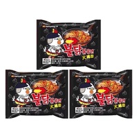 Wholesale Korean Instant Ramen Noodles Hot Selling Wheat Flour Korean Style Turkey Noodle Low-Fat Classic Spicy Chicken Flavor