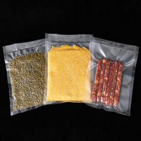 Sacs sous vide pour cuisine de supermarché, pour le stockage, en PE/NYLON, marque Huayin, 10000 pièces MOQ, design de poche debout, pour aliments et légumes