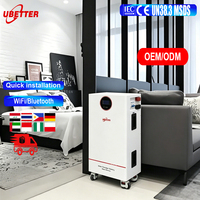Batterie solaire LiFePO4 UBETTER QGL-1220 51.2V 314AH pour usage domestique 15-20KW, Plug & Play, BMS intégré, garantie 5-10 ans, 6000-8000 cycles