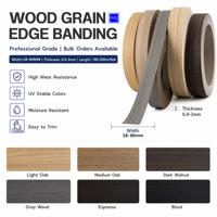 Bande de bordure en PVC écologique WQ épaisse de 3 mm, bande de bordure en mélamine pour étagères industrielles robustes