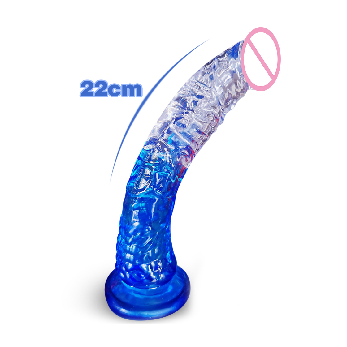 22cm Realistic Dildo - Adult Games Huge Penis Masturbation