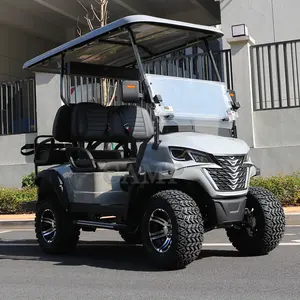 CAMP 2+2 Seater Lifted Electric Golf Cart Wholesale Club Car Golf Cart Electric Lithium Golf Buggy