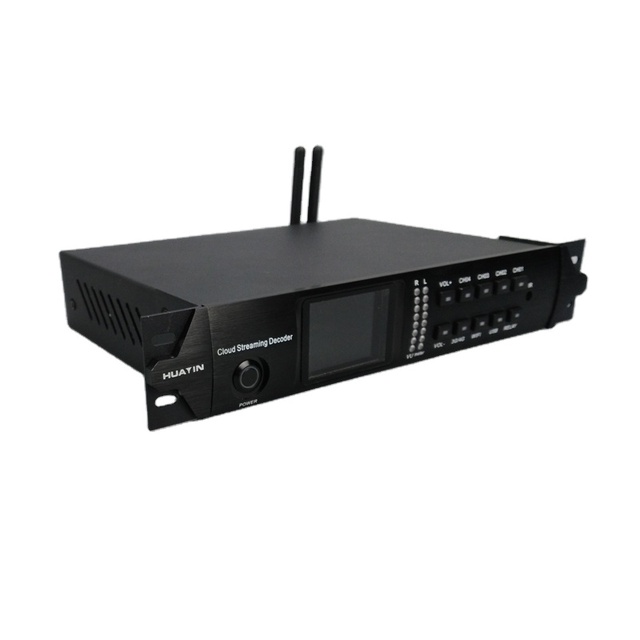 8 Mono Channels Cloud IP Music Streamer Network Radio Station