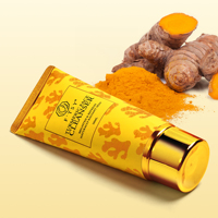 Kit Cadeau de Soins du Visage au Curcuma Hydratant, Nourrissant et Éclaircissant avec Logo Personnalisé OEM ODM
