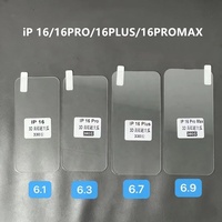 Film en verre trempé compatible avec coque 380 Glue pour iPhone DUO 18 Pro Max, protection d'écran transparente 9H sans bulles, vente en gros usine