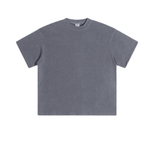 Бесформенная Повседневная футболка с логотипом 240 г, вес трикотажной ткани, с круглым вырезом, с принтом, 230 г - Product Image 2