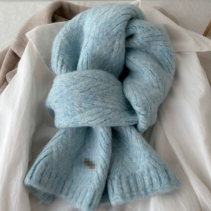 <span class=keywords><strong>Sciarpa</strong></span> <span class=keywords><strong>in</strong></span> maglia tinta unita <span class=keywords><strong>in</strong></span> <span class=keywords><strong>lana</strong></span> Alpaca per <span class=keywords><strong>donna</strong></span>-inverno nuovo stile-<span class=keywords><strong>sciarpa</strong></span> di <span class=keywords><strong>lana</strong></span> di coppia sentimentale di fascia alta - Product Image 2