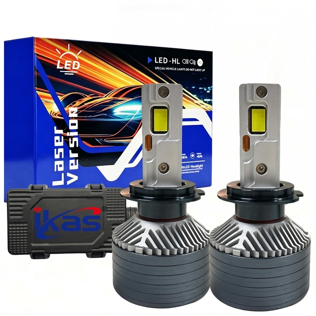 IKAS Factory Car Accessories 360W Car Light Auto Headlamp H4 H7 H11 LED Headlights Sanan 5080 Light Bulb  Led Headlight H11