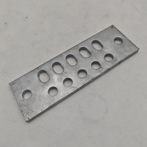 Özel OEM hassas damgalama Metal işleme parçaları çelik sıcak daldırma galvanizli çok delikli delme plakası - Product Image 6