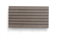 Plancher de terrasse en bois composite WPC extrudé anti-UV écologique Revêtement de sol extérieur durable