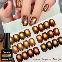 Vernis à ongles semi-permanent MTSSII 7 ml, gel UV à faire tremper, couleurs café magnétiques, gel à ongles œil de chat
