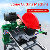 Scie à table à eau de 400 mm avec moteur de 2,2-7,5 kW, tension 220 V/380 V pour la découpe de granit, de briques et de blocs de béton