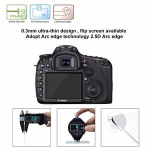ฟิล์มกันรอยหน้าจอ LCD กล้องแบบโค้ง 2.5D ความแข็ง 9H ผลิตตามสั่งสำหรับ Canon G7X G9X series ป้องกันรอยขีดข่วน - Product Image 2