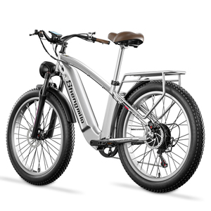 Entrepôt européen 500W Ebike 48V alliage d'aluminium Shimano <span class=keywords><strong>7</strong></span> vitesses frein hydraulique batterie au Lithium moto électrique - Product Image 5