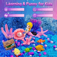 Kit de terrarium DIY style sirène personnalisé en usine, kit d'artisanat DIY STEM pour enfants, vente en gros avec télécommande