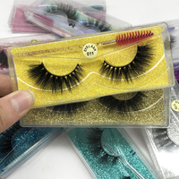 Großhandel 3D und 5D Faux Mink Wimpern 15-20mm 25mm Vegane Weiche Nerz-Wimpern Großhandel mit Eigenem Logo