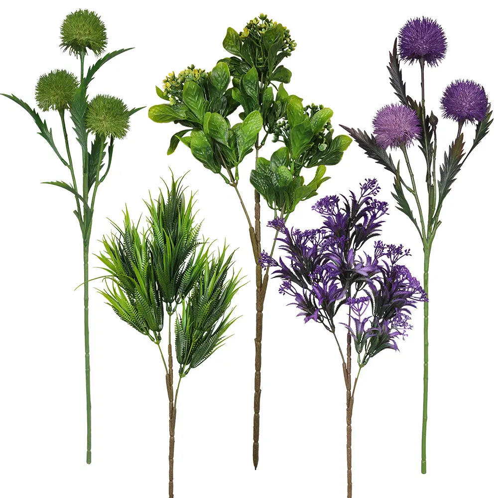 Çeşitli sonbahar ev St kurulum okaliptüs yeşil bitki tek uzun kutup simülasyon çiçek kombinasyonu