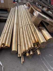 Barre en cuivre béryllium fabriquée en Chine pour noyau de moule, haute dureté après traitement thermique, pour injection plastique - Product Image 2