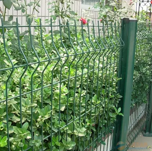 उद्यान और फार्म बाड़ के लिए आसानी से उच्च गुणवत्ता वाले 3 डी वेल्डेड वायर जाल बाड़ - Product Image 3