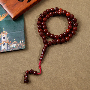 Resina islámica Misbaha ámbar <span class=keywords><strong>Rosario</strong></span> pulsera 33 cuentas oración musulmana Tasbih regalo religioso tradicional <span class=keywords><strong>para</strong></span> <span class=keywords><strong>mujer</strong></span> - Product Image 5