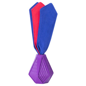 Jouet pour chien Diamond Meteor, taille moyenne, interactif, en caoutchouc, pour la dentition et les soins dentaires - Product Image 5