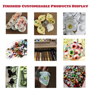 Máy tạo vỉ nhựa nhiệt dẻo DPP80 Máy đóng gói niêm phong thẻ vỉ kẹo mini tự động tùy chỉnh - Product Image 6