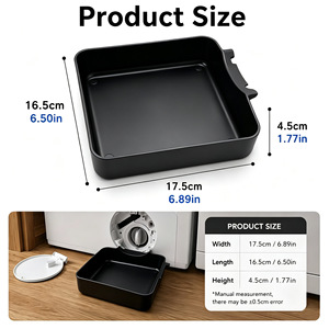 Bandeja de desagüe eléctrica de plástico de 220 V para lavadora, con embudo y prevención de fugas, fácil instalación, tubo de desagüe para - Product Image 6