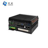 Computadora Integrada Intel 7300HQ 8300H 12450H con 4 RS232 485 DB9 COM CAN 6 LAN 4 POE DDR4 8 DI 16 DO 4 PWM PCIe de Amplio Rango de Temperatura