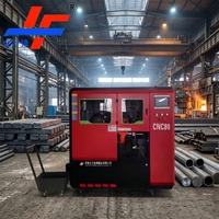 Scie circulaire CNC JinFeng CNC80 7,5 kW à vitesse variable, coupe de barres rondes jusqu'à 80 mm pour la fabrication métallique et le traitement par lots