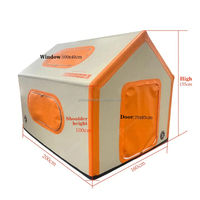 Tente gonflable de luxe haute pression en Drop Stitch, imperméable, pour camping et resort
