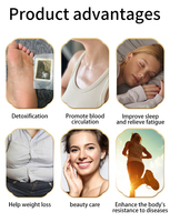 Kinoki Original Premium Herbal Detox Foot Patches Premium Healthcare Supply pour la libération de toxines pendant la nuit