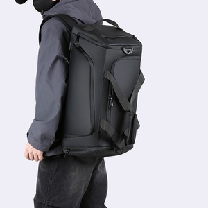 กระเป๋าเดินทางสุดหรูขนาดใหญ่สำหรับวันหยุดสุดสัปดาห์ พร้อมโลโก้สั่งทำพิเศษ กันน้ำ แยกส่วนเปียกและแห้ง มีช่องใส่รองเท้า เหมาะสำหรับออกกำลังกาย - Product Image 4